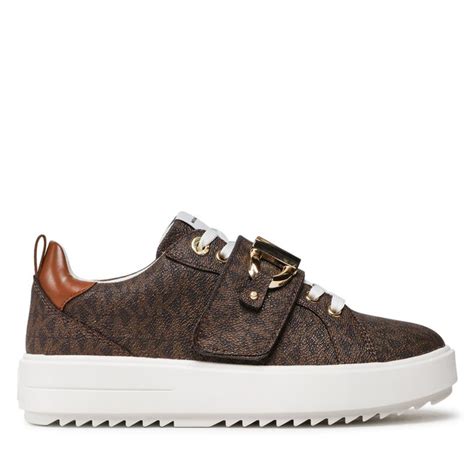 michael kors emmett strap lace up|Emmett Leather Sneaker .